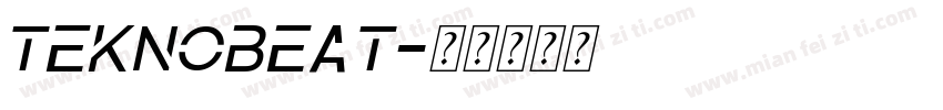 TeknoBeat字体转换
