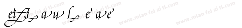 PoeticaSuppLowercase字体转换