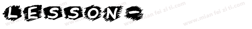 lesson字体转换
