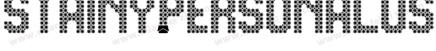 StainyPersonalUseOn字体转换