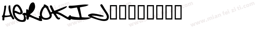 HeroKid字体字体转换
