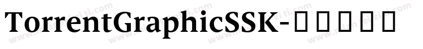 TorrentGraphicSSK字体转换
