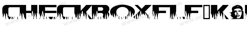 Checkboxflf-K7dl字体转换