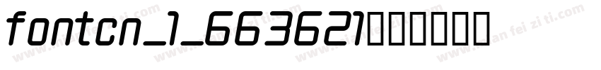 fontcn_1_663621字体转换
