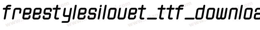 freestylesilouet_ttf_download_by_protofonts_2_手机版字体转换