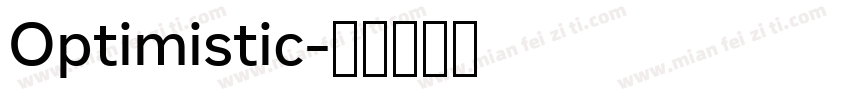 Optimistic字体转换