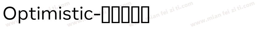 Optimistic字体转换