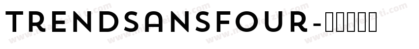 TrendSansFour字体转换