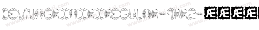 DevnagriNiriRegular-9RR2字体转换