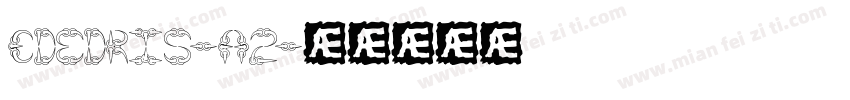 Ededris-a2字体转换
