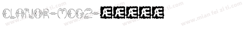 Elanor-mEG2字体转换