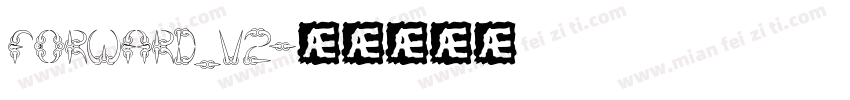 Forward_V2字体转换