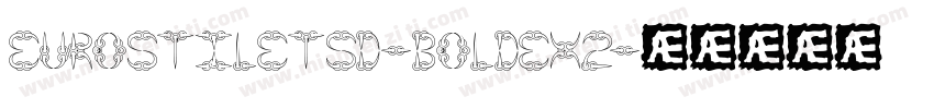 eurostiletsd-boldex2字体转换