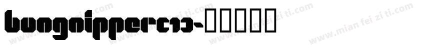 Bungnipper(1)字体转换