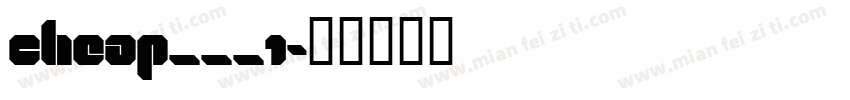 CHEAP___1字体转换