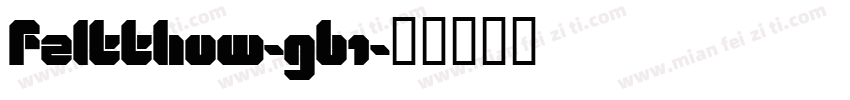 FZLTTHUW-GB1字体转换