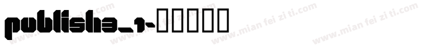 Publish3_1字体转换
