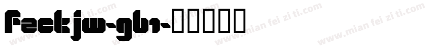 fzckjw-gb1字体转换