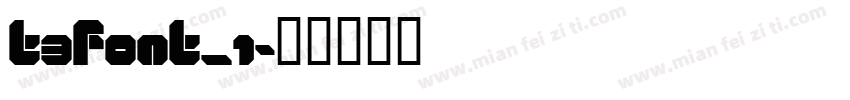 t3font_1字体转换