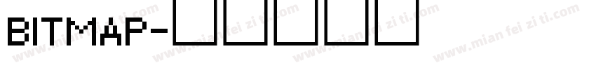 BITMAP字体转换