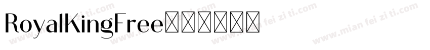 RoyalKingFree字体转换