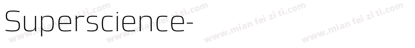 Superscience字体转换
