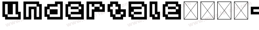 undertale中文字体字体转换