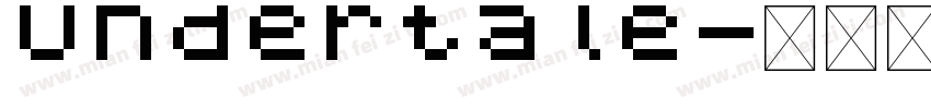 Undertale字体转换