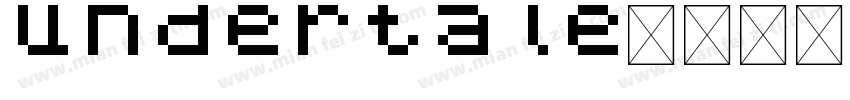 undertale中文字体字体转换