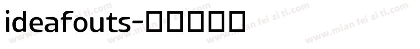 ideafouts字体转换