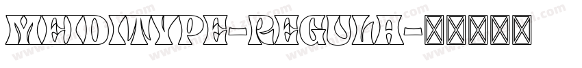 MEIDITYPE-REGULA字体转换