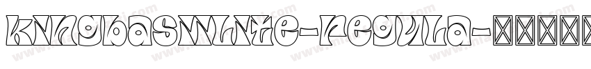kingbasiilite-regula字体转换