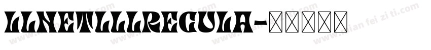 LlNETlllRECULA字体转换