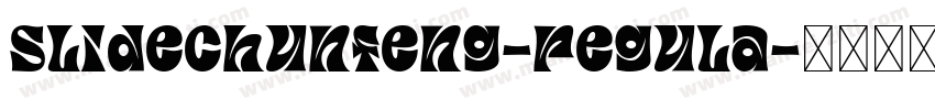 Slidechunfeng-regula字体转换