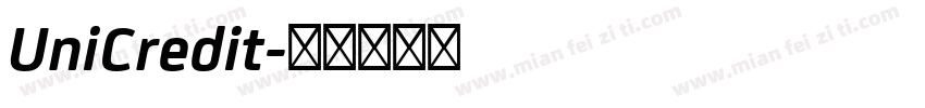 UniCredit字体转换