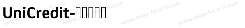 UniCredit字体转换