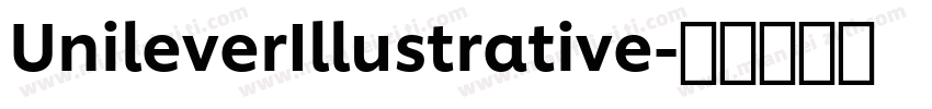 UnileverIllustrative字体转换