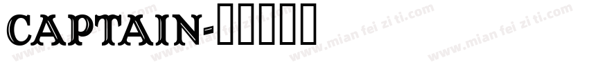 Captain字体转换