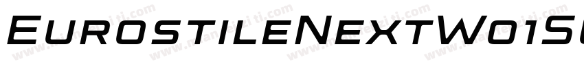 EurostileNextW01SC字体转换