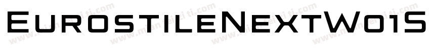 EurostileNextW01SC字体转换