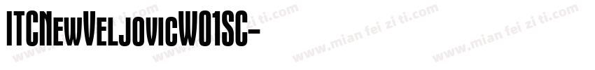 ITCNewVeljovicW01SC字体转换