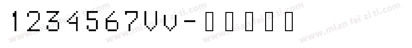 1234567Vv字体转换