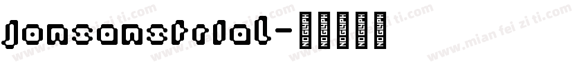 jonsanstrial字体转换