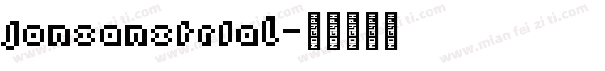jonsanstrial字体转换