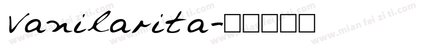 Vanilarita字体转换