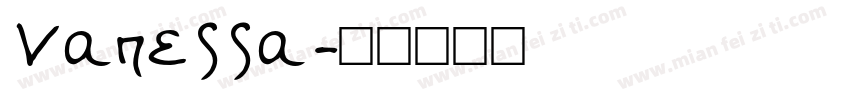 Vanessa字体转换