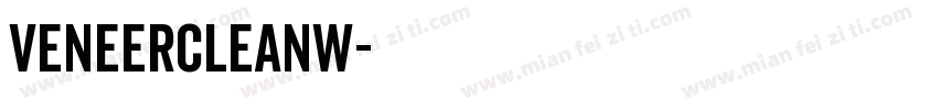 VeneerCleanW字体转换
