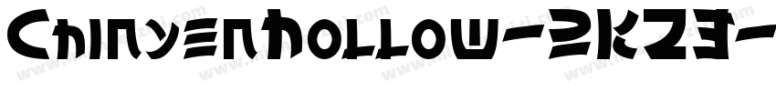 ChinyenHollow-2KZ3字体转换