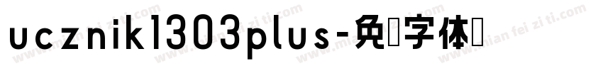 ucznik1303plus字体转换