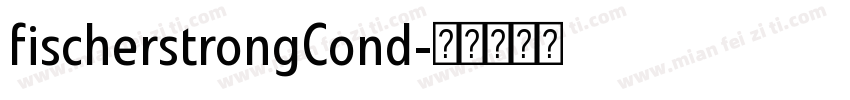 fischerstrongCond字体转换